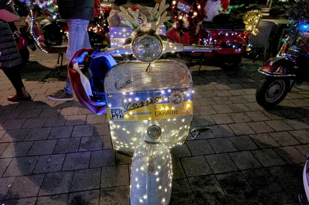 Nikolaus-Fahrt 2022 des Vespa Club Hannover