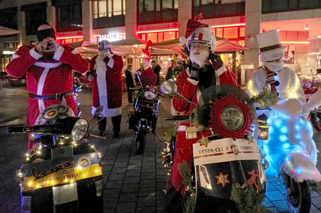 Nikolaus-Fahrt 2022 des Vespa Club Hannover