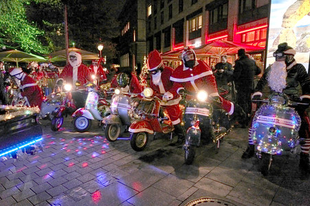 Nikolaus-Fahrt 2022 des Vespa Club Hannover