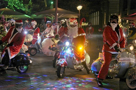 Nikolaus-Fahrt 2022 des Vespa Club Hannover