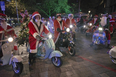 Nikolaus-Fahrt 2022 des Vespa Club Hannover