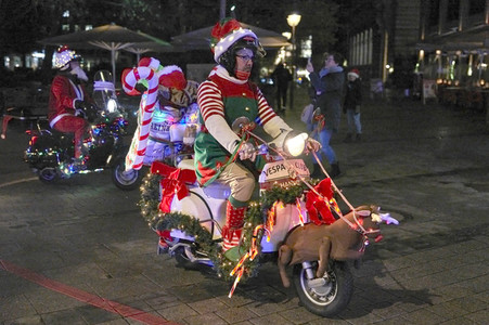 Nikolaus-Fahrt 2022 des Vespa Club Hannover