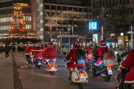 Nikolaus-Fahrt 2022 des Vespa Club Hannover