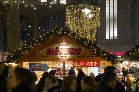 Weihnachtsmarkt an der Gedächtniskirche 2022 in Berlin
