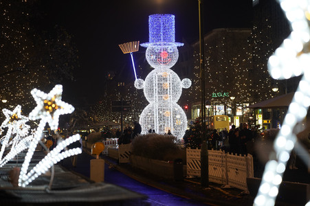 Weihnachtsmarkt an der Gedächtniskirche 2022 in Berlin