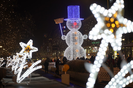 Weihnachtsmarkt an der Gedächtniskirche 2022 in Berlin