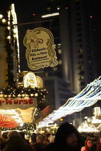 Weihnachtsmarkt an der Gedächtniskirche 2022 in Berlin