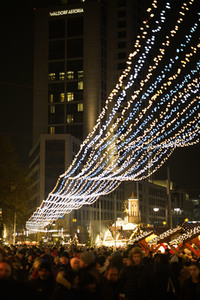 Weihnachtsmarkt an der Gedächtniskirche 2022 in Berlin