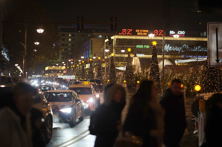 Weihnachtsmarkt an der Gedächtniskirche 2022 in Berlin