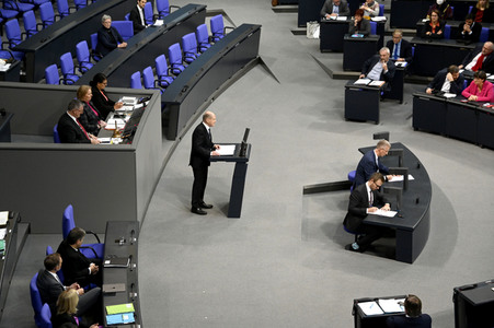 75. Sitzung des Deutschen Bundestages in Berlin