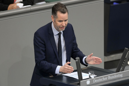 75. Sitzung des Deutschen Bundestages in Berlin