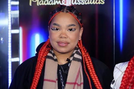 Enthüllung der Wachsfigur von Zoe Wees in Berlin