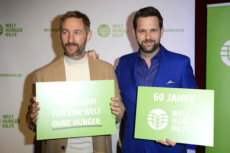 Fototermin 60 Jahre Welthungerhilfe in Berlin