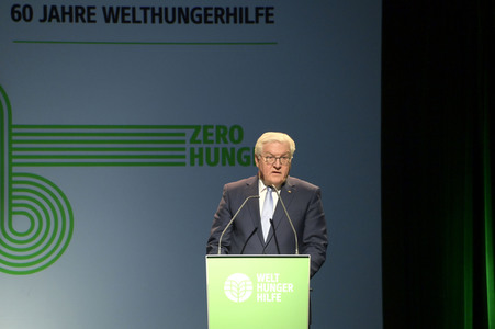 Fototermin 60 Jahre Welthungerhilfe in Berlin