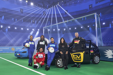 Photocall 'TV total Autoball WM 2022' in Hannover