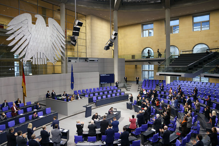 77. Sitzung des Deutschen Bundestages in Berlin