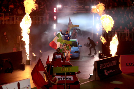 TV-Show 'TV total Autoball WM 2022' in Hannover