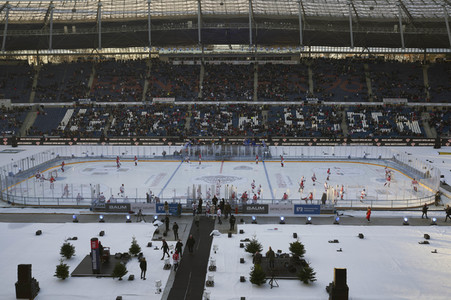 Eishockey Open Air 2022 in Hannover