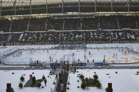 Eishockey Open Air 2022 in Hannover