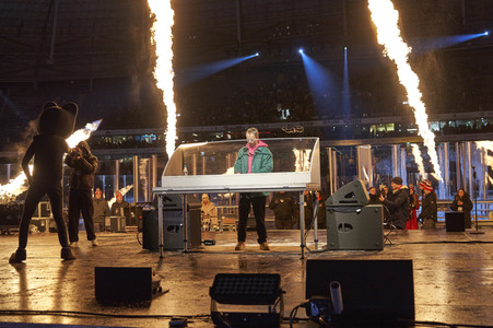 Eishockey Open Air 2022 in Hannover