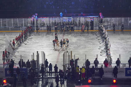 Eishockey Open Air 2022 in Hannover