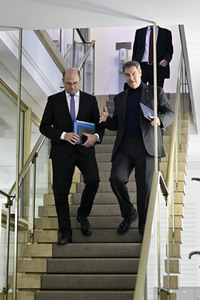 Sitzung des Ministerrates in Nürnberg