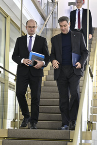 Sitzung des Ministerrates in Nürnberg
