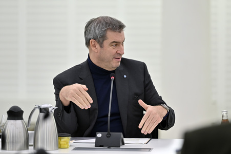 Sitzung des Ministerrates in Nürnberg
