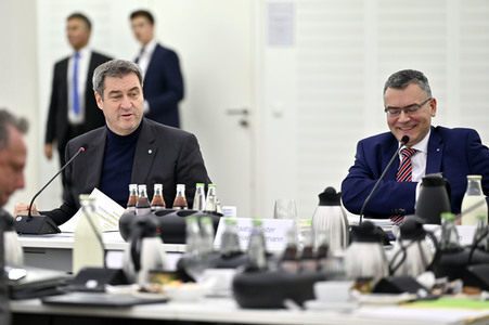 Sitzung des Ministerrates in Nürnberg