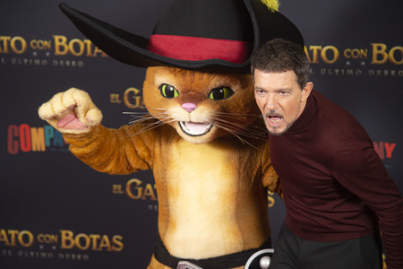 Photocall 'Der gestiefelte Kater: Der letzte Wunsch' in Madrid
