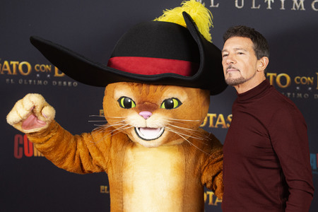 Photocall 'Der gestiefelte Kater: Der letzte Wunsch' in Madrid