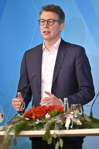 Pressekonferenz zur Sitzung des Ministerrates in Nürnberg