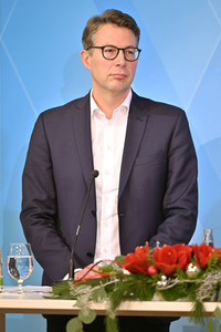 Pressekonferenz zur Sitzung des Ministerrates in Nürnberg