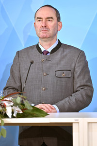 Pressekonferenz zur Sitzung des Ministerrates in Nürnberg