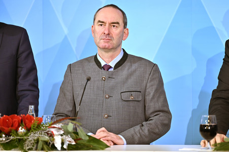 Pressekonferenz zur Sitzung des Ministerrates in Nürnberg