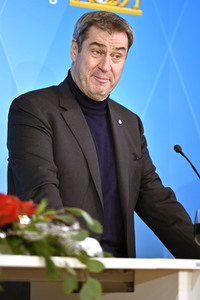 Pressekonferenz zur Sitzung des Ministerrates in Nürnberg