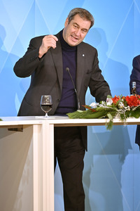 Pressekonferenz zur Sitzung des Ministerrates in Nürnberg