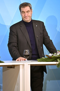 Pressekonferenz zur Sitzung des Ministerrates in Nürnberg