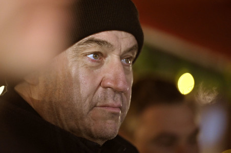 Markus Söder besucht den Christkindlesmarkt in Nürnberg