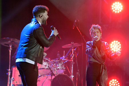 Silvestershow 'Celebrate at the Gate - Willkommen 2023' in Berlin