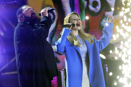 Silvestershow 'Celebrate at the Gate - Willkommen 2023' in Berlin