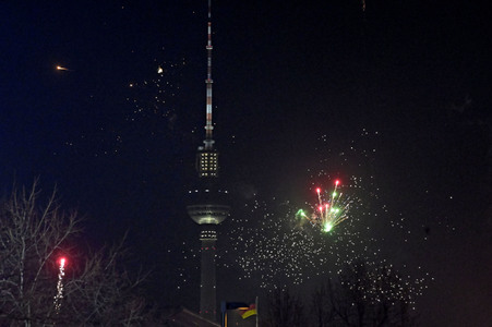 Silvestershow 'Celebrate at the Gate - Willkommen 2023' in Berlin