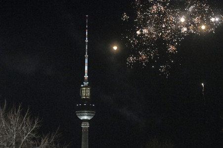 Silvestershow 'Celebrate at the Gate - Willkommen 2023' in Berlin