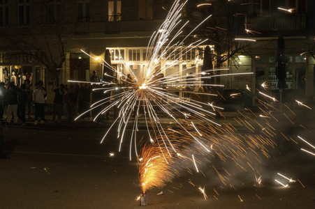 Neujahrsnacht bei er Feuerwehr in Berlin