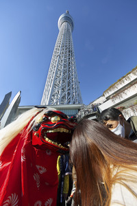 Neujahrstag in Tokio