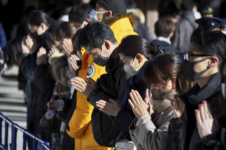 Neujahrstag in Tokio