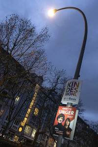Wahlkampagne zur Wiederholungswahl zum Abgeordnetenhaus in Berlin