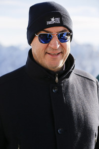 Pressetermin mit Markus Söder auf der Zugspitze in Garmisch-Partenkirchen