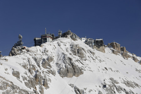 Pressetermin mit Markus Söder auf der Zugspitze in Garmisch-Partenkirchen