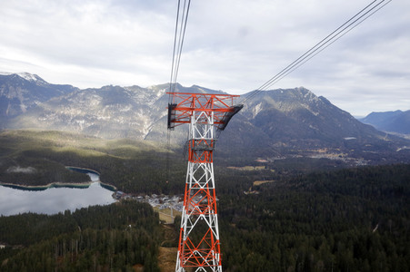 Pressetermin mit Markus Söder auf der Zugspitze in Garmisch-Partenkirchen